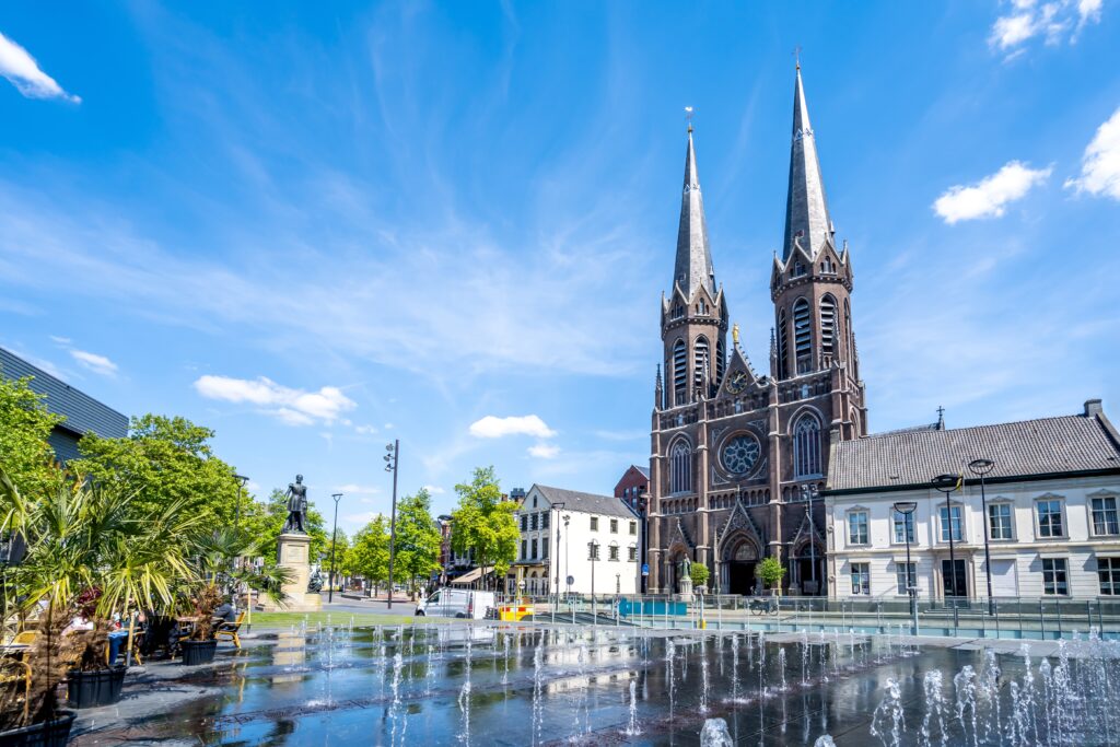 Old,City,Of,Tilburg,,Netherlands